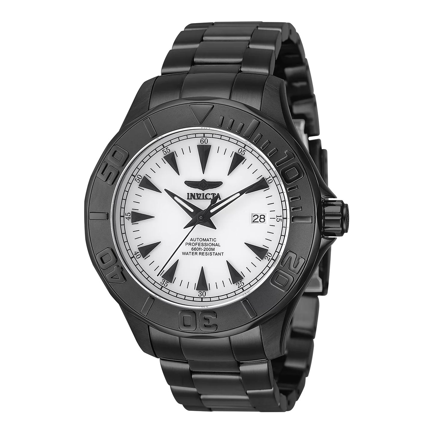 Invicta Men's Signature Automatic 3 Hand White Dial Watch