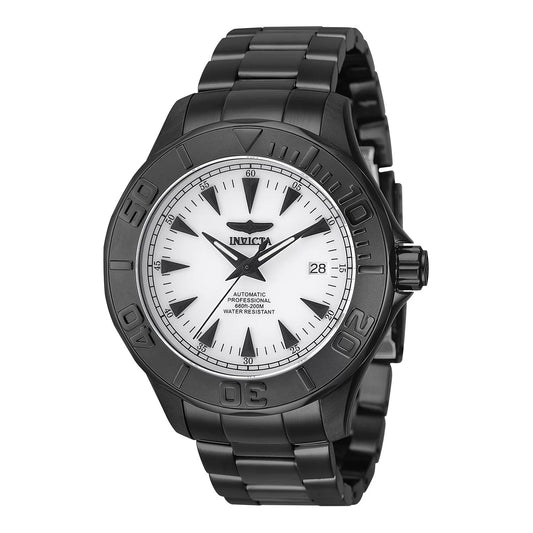 Invicta Men's Signature Automatic 3 Hand White Dial Watch