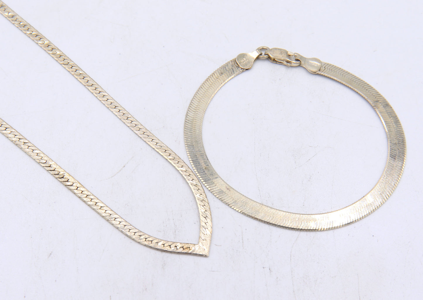Set of vintage 925 sterling silver jewelry