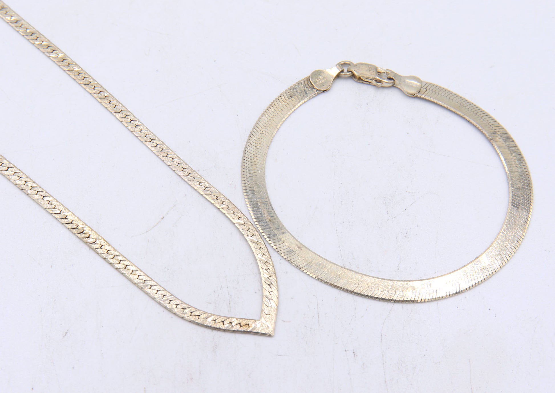 Set of vintage 925 sterling silver jewelry