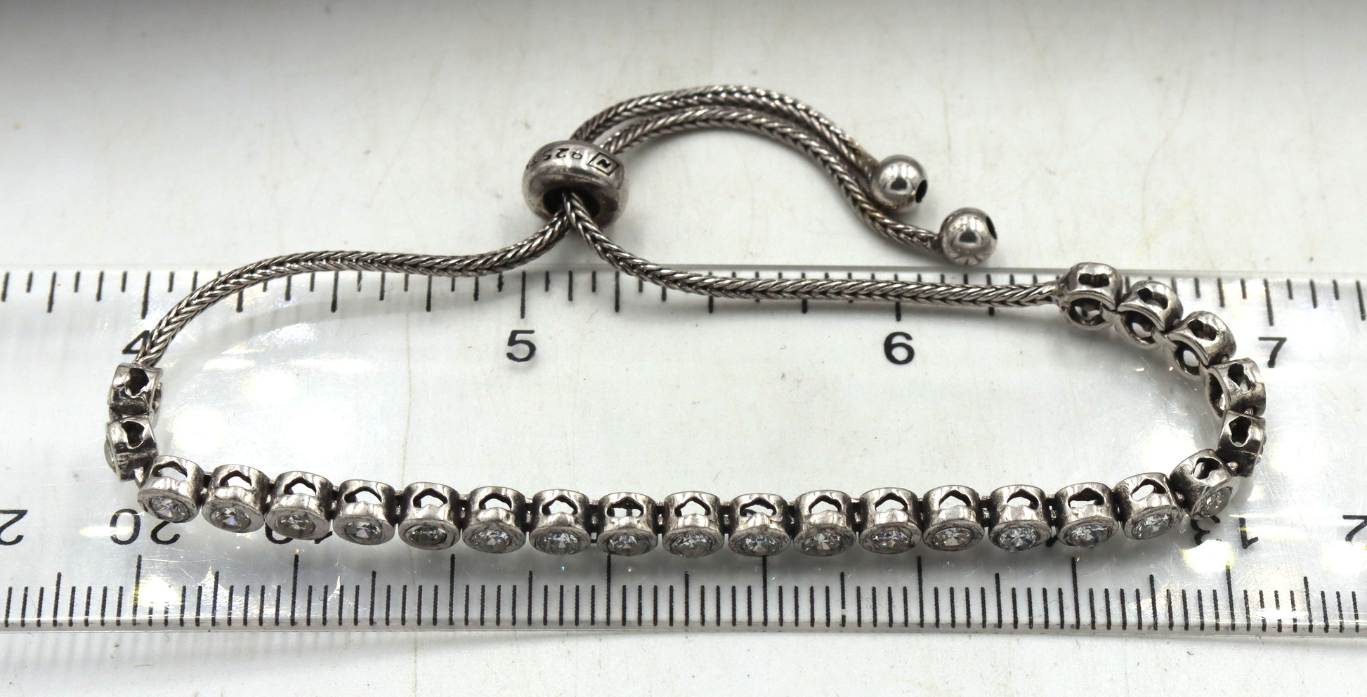 Group lot of 5 vintage 925 sterling silver bracelets