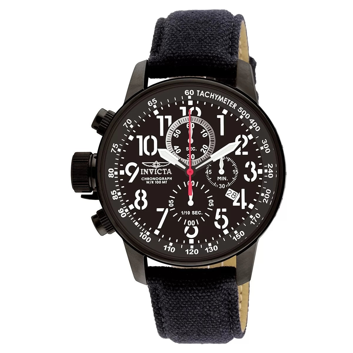 Invicta Men's I-Force Quartz Chronograph Black Dial Watch