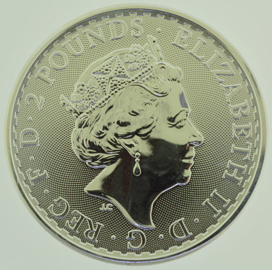 2022 Great Britain Britannia 1 oz .999 Fine Silver Coin