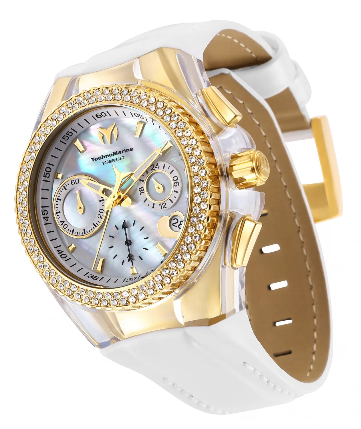 Technomarine Women's Cruise Valentine Quartz White Dial Watch