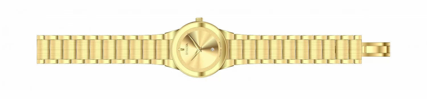 Invicta Men's Specialty Quartz 2 Hand Gold Dial Watch