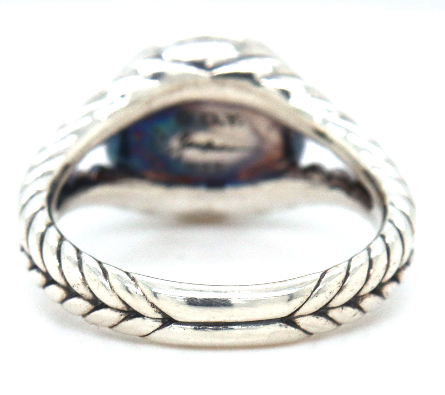 David Yurman pearl and diamond ring