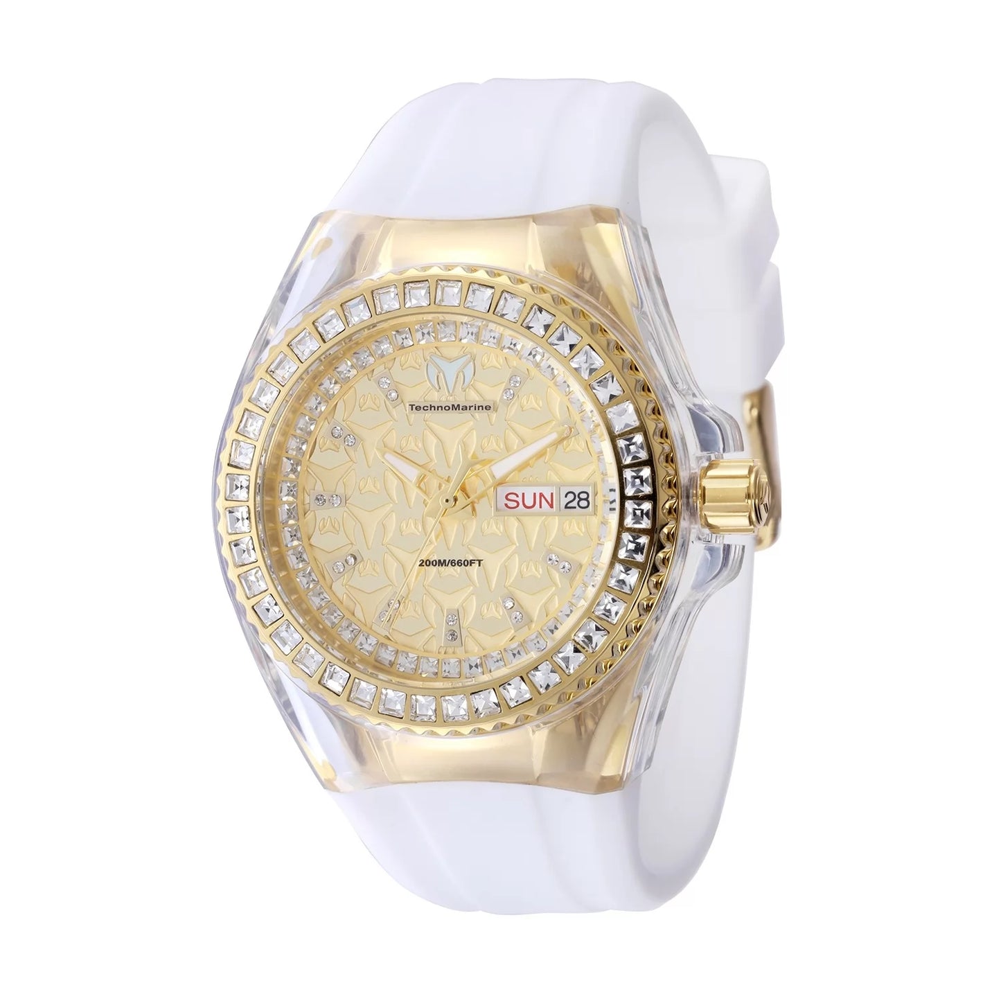 Technomarine Women's Cruise Quartz VJ43 Gold Dial Watch