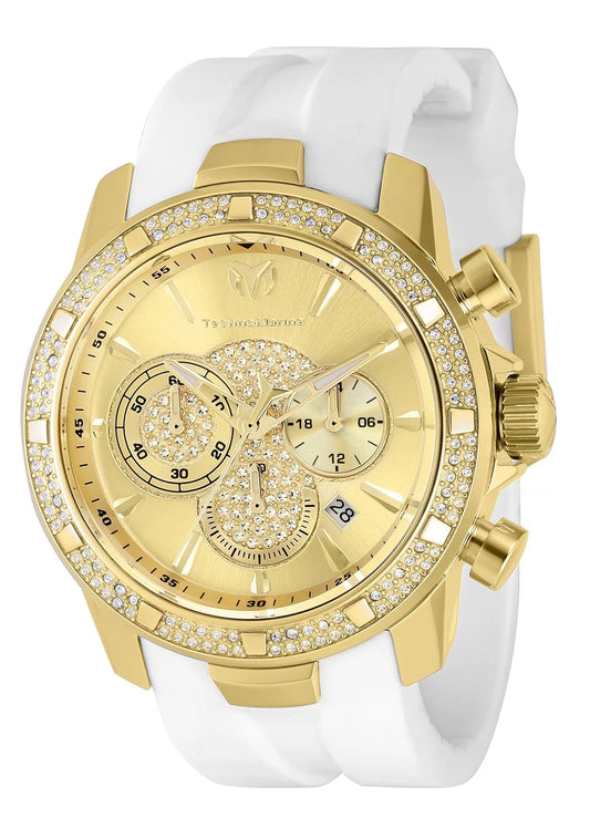 Technomarine Women's UF6 Quartz 3 Hand Gold Dial Watch