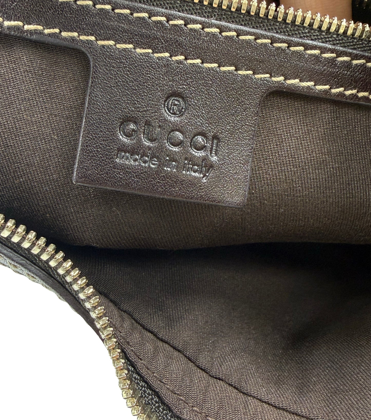 Gucci GG Canvas royal hobo bag
