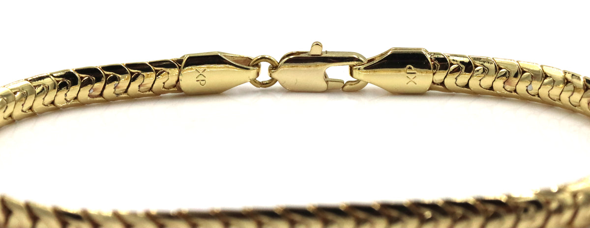Stainless steel braided link bracelet