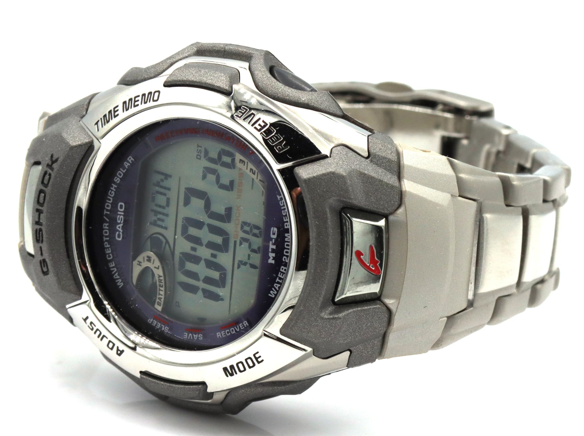 Casio Men's G shock stainless steel tough solar automatic digital watch