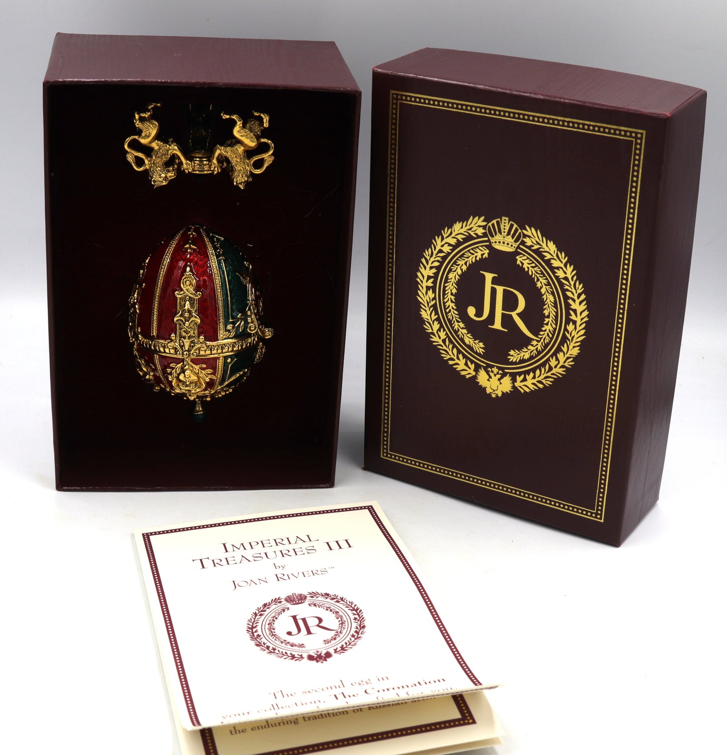 Imperial Treasures III by Joan Rivers egg