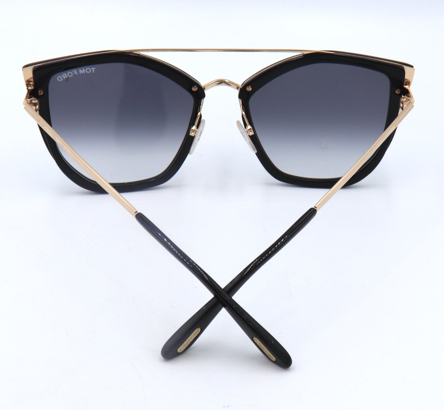 Tom Ford Cat Eye Metal and Acetate Sunglasses