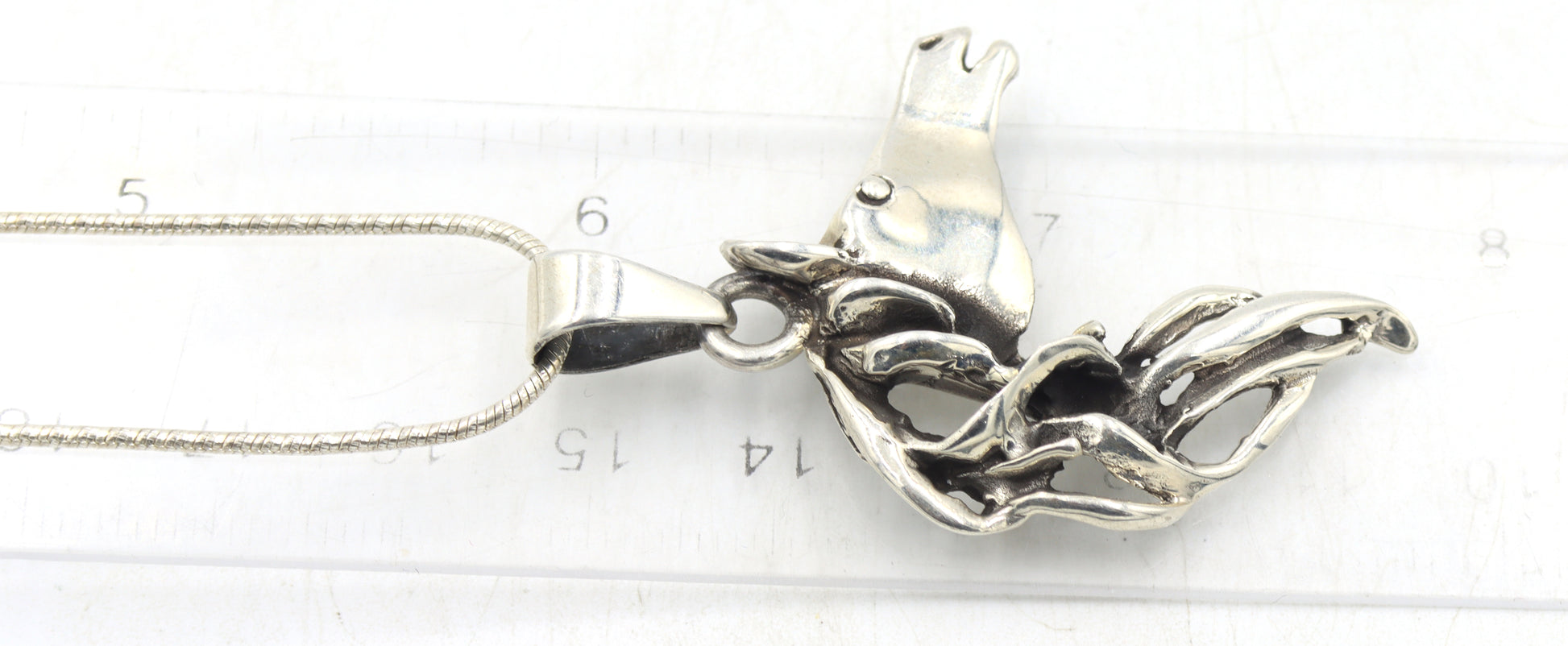 Group lot of 4 Vintage 925 sterling silver necklaces