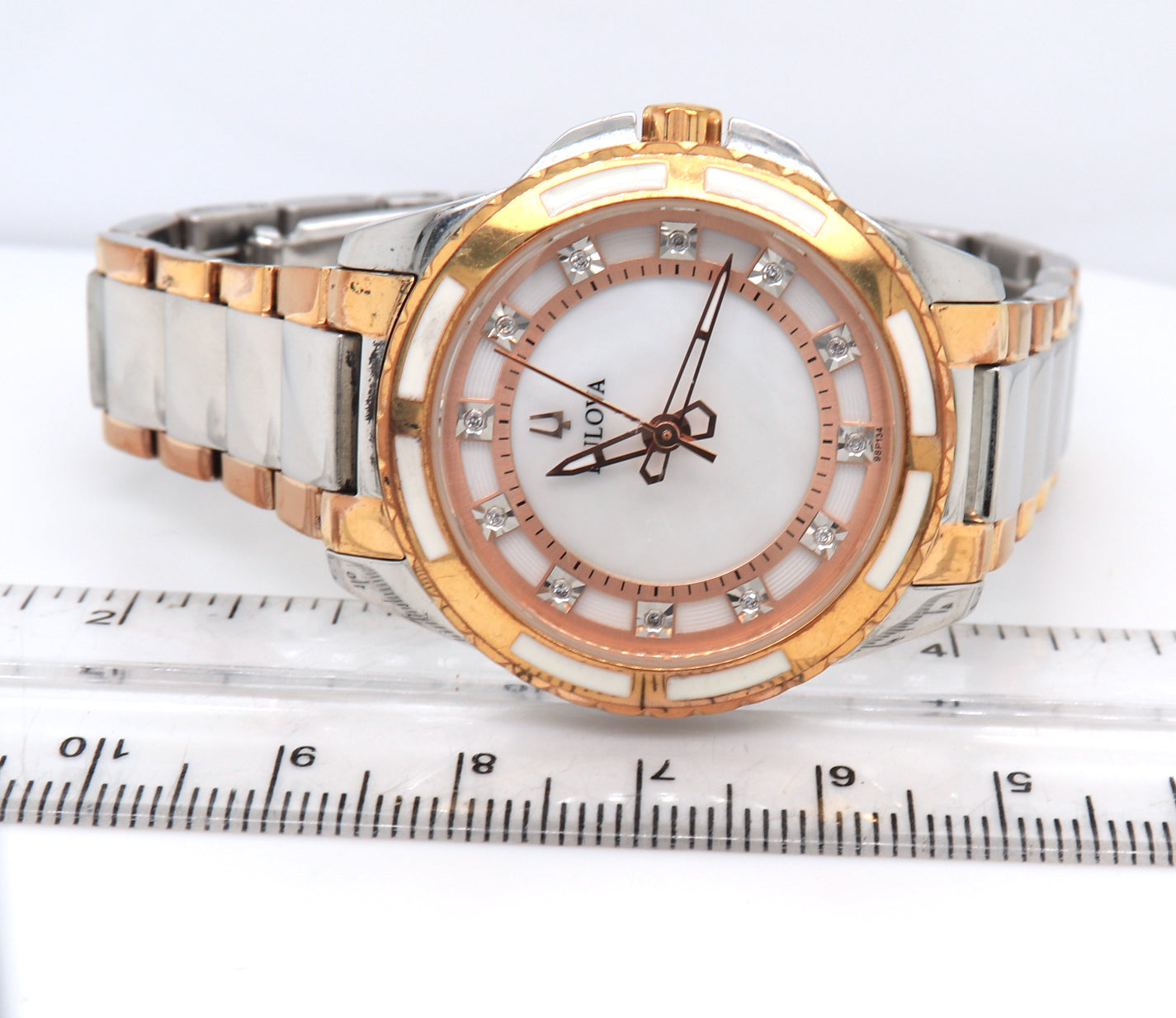 Bulova Classic 32mm Quartz Two Tone Watch