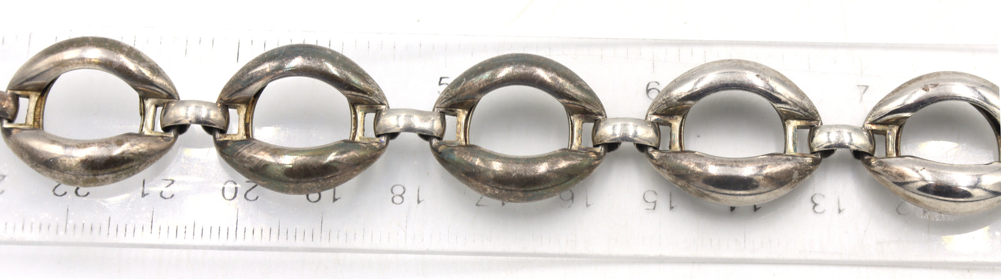Group lot of 3 Vintage 925 sterling silver bracelets