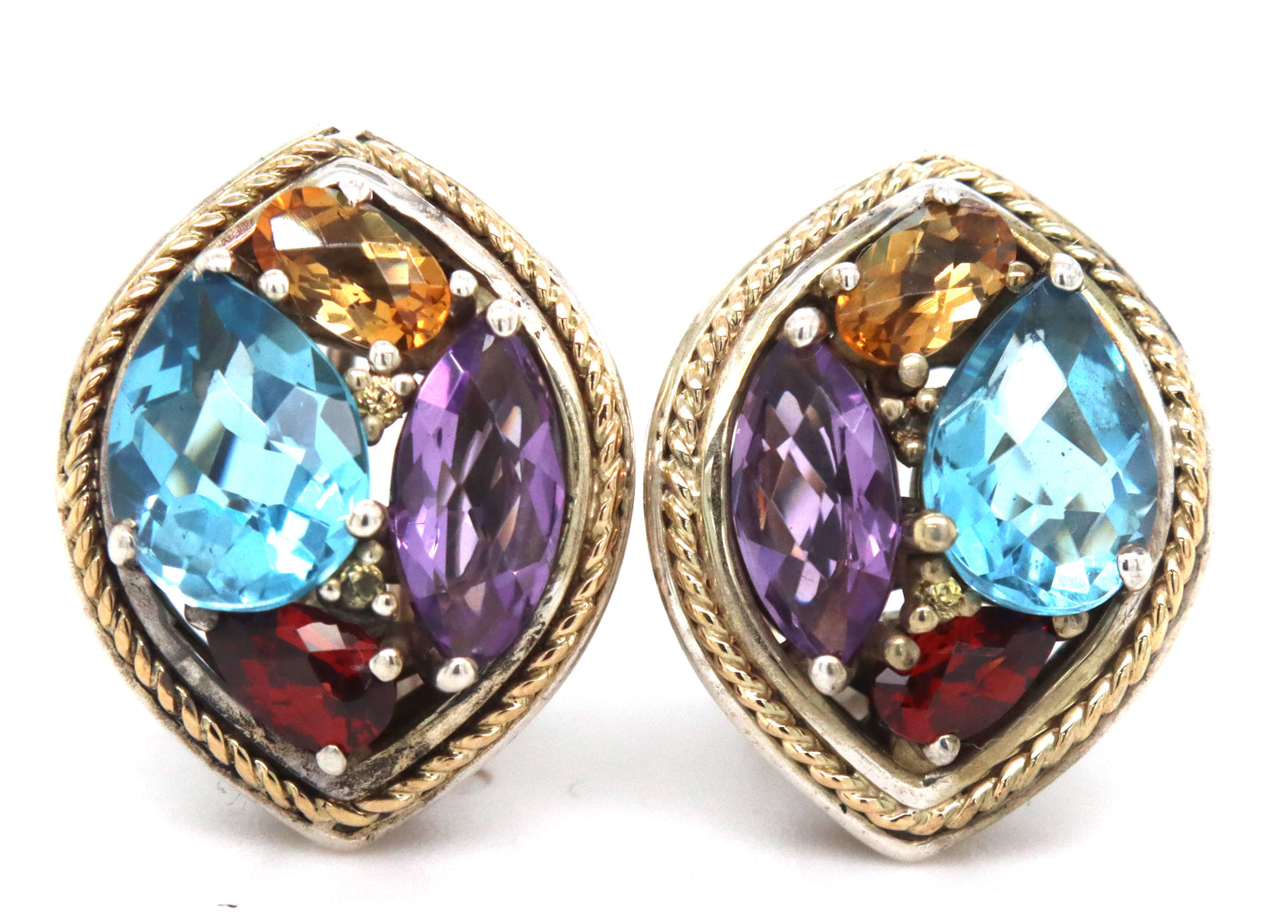 925 Sterling silver Effy Baliddima earrings