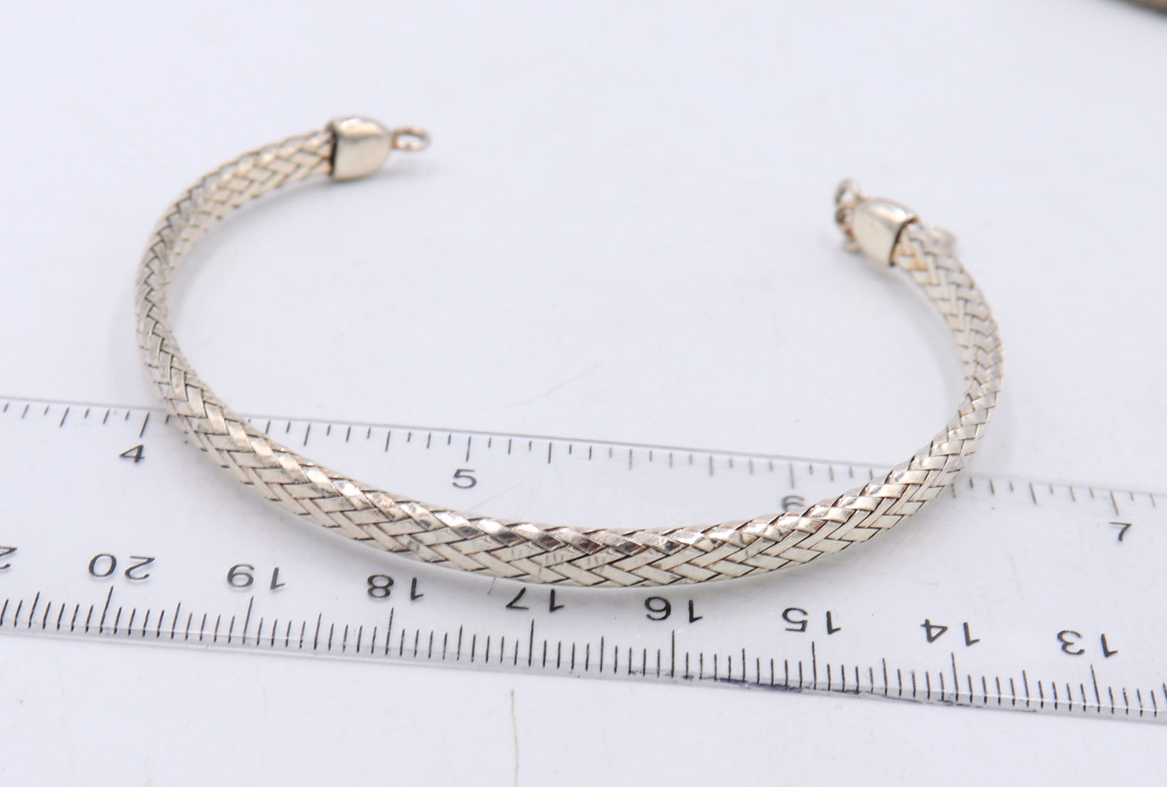 Group Lot of 8 Vintage 925 Sterling Silver Bracelets