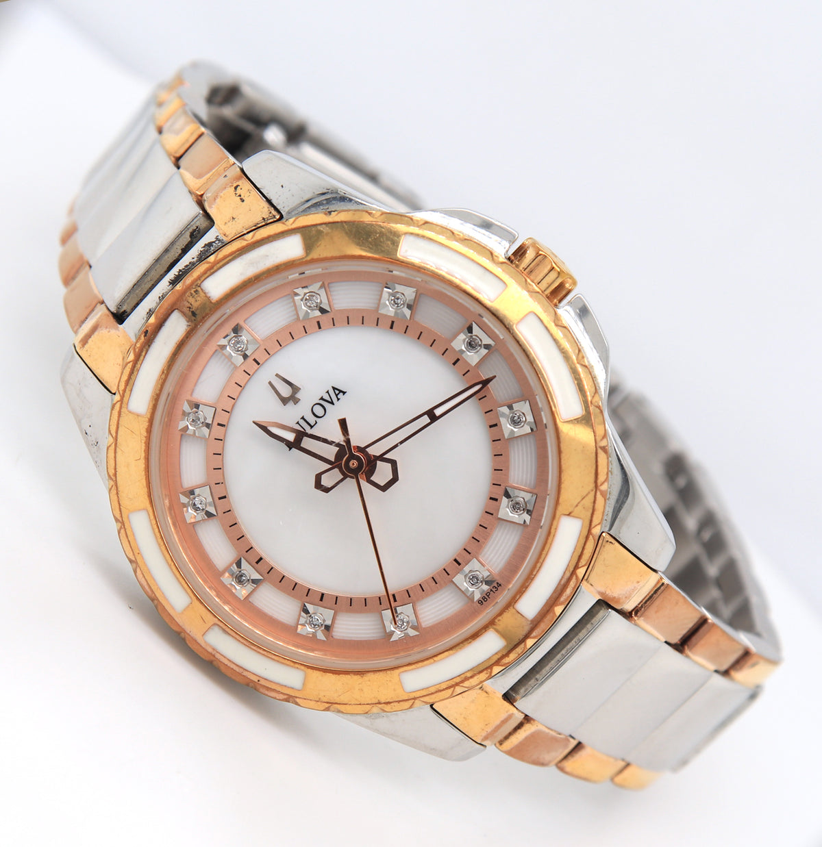 Bulova Classic 32mm Quartz Two Tone Watch