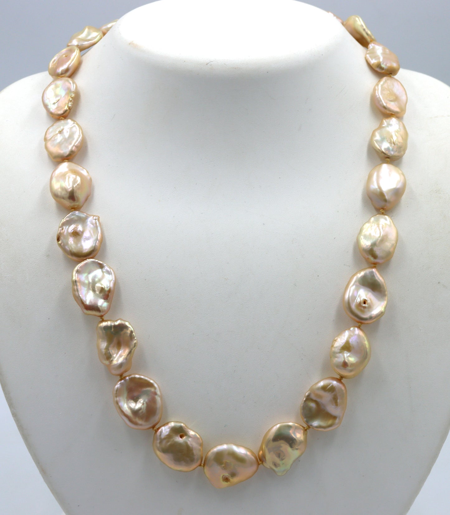 Honora pearl necklace with sterling silver clasp