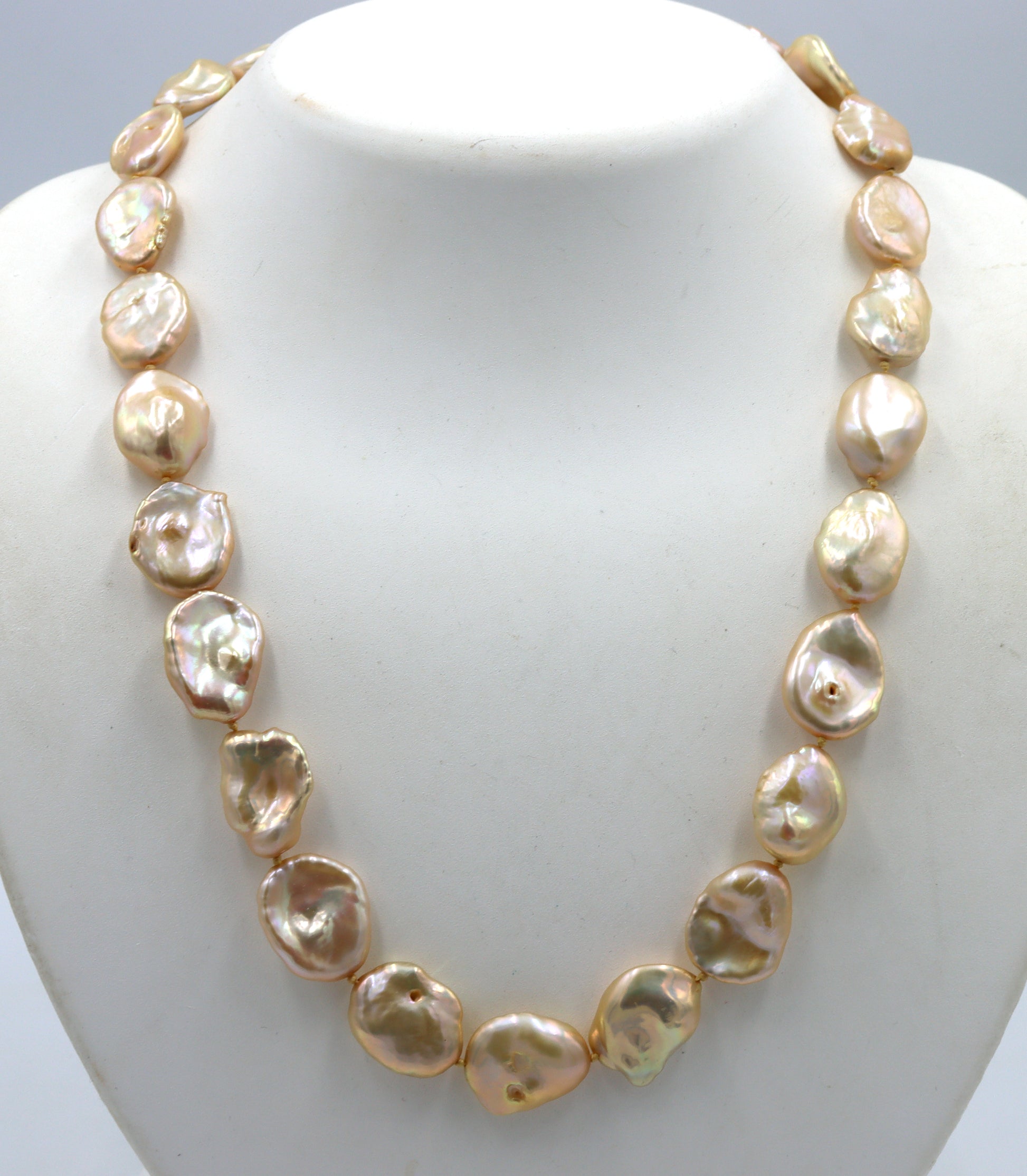 Honora pearl necklace with sterling silver clasp