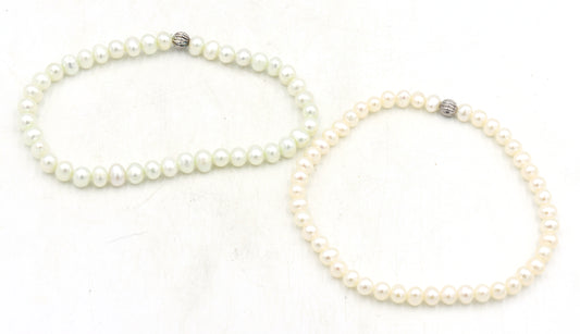 Set of 2 Honora pearl bracelets