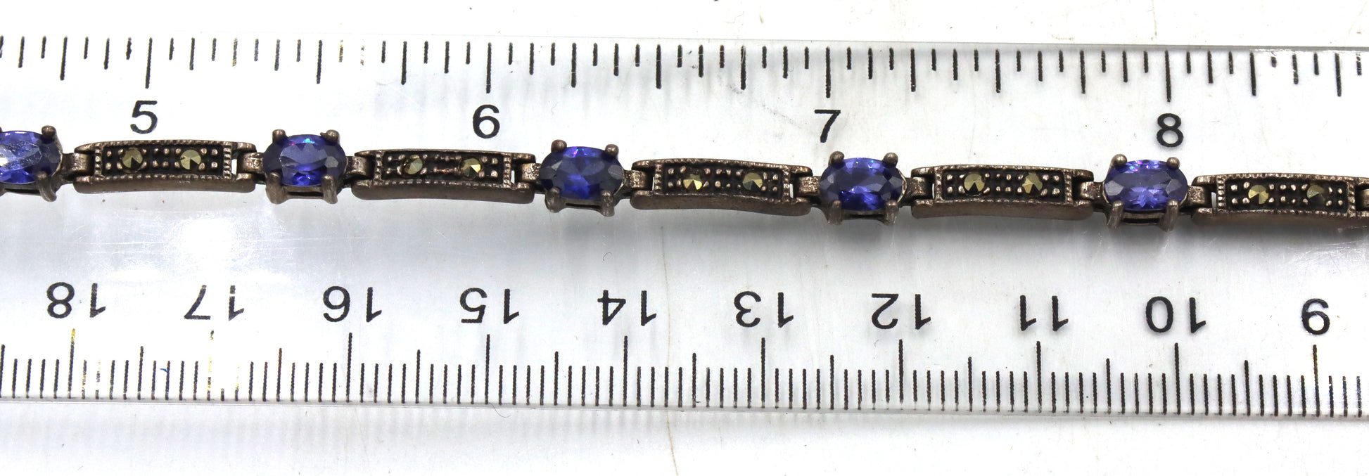 Group lot of 4 vintage 925 sterling silver bracelets