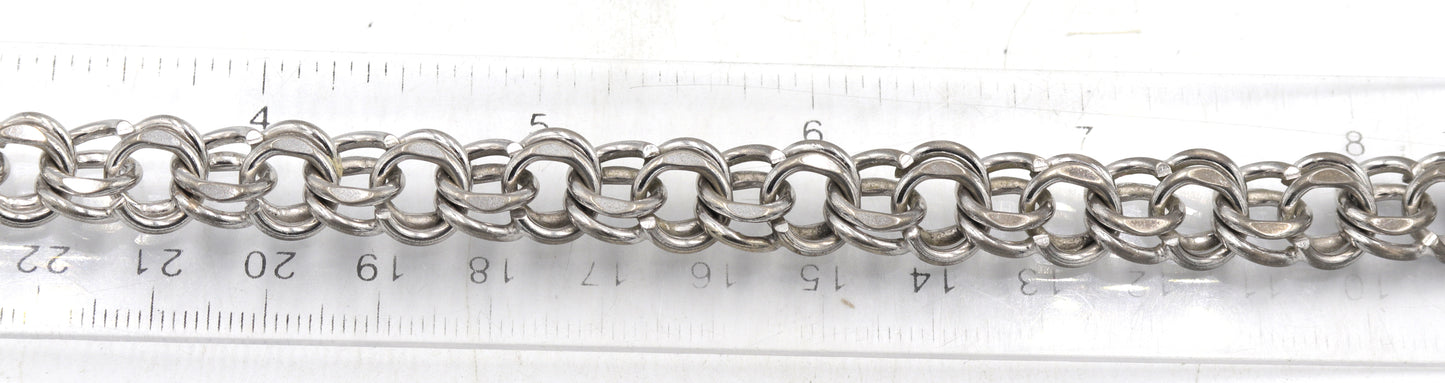 Group lot of 7 Vintage 925 sterling silver bracelets
