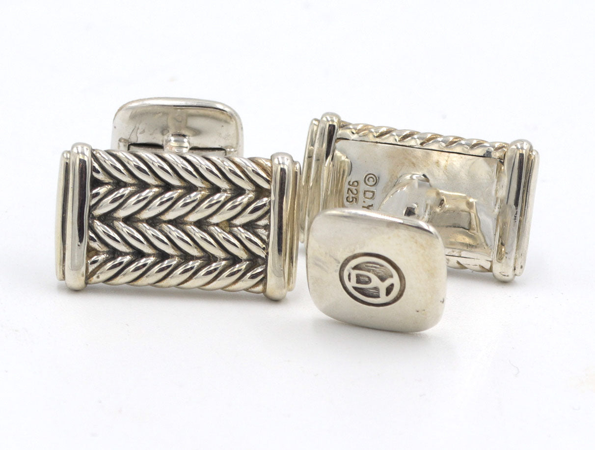 David Yurman Chevron Cufflinks