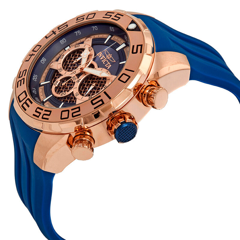 Invicta Speedway Chronograph Blue Dial Men's Sport Watch