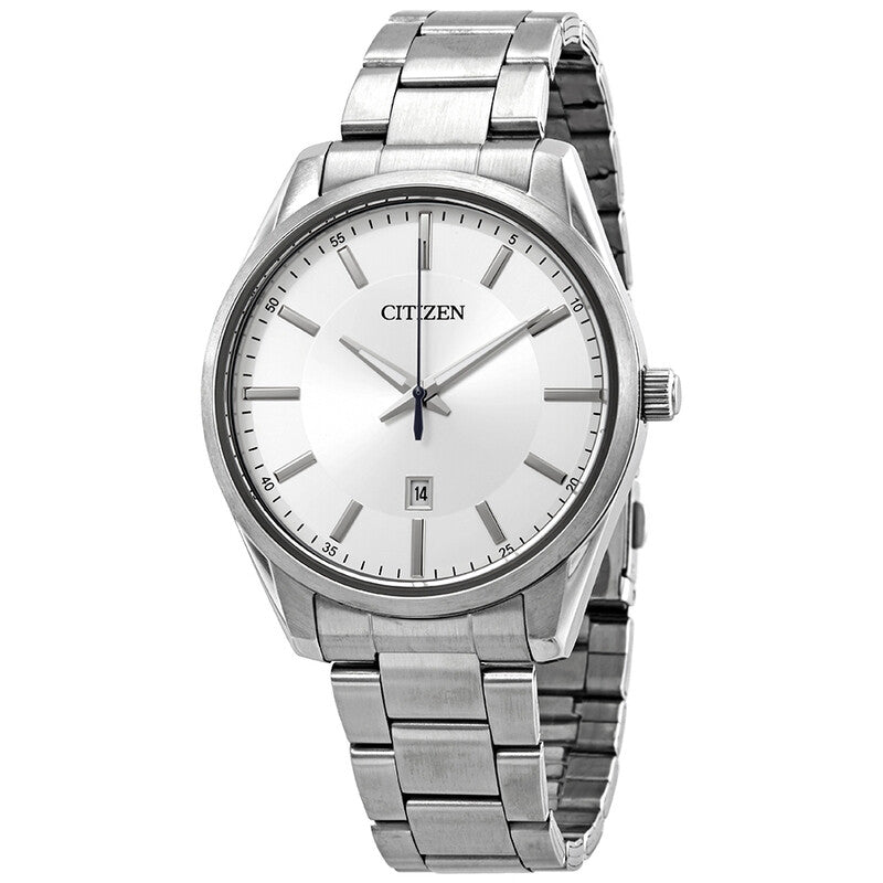 Citizen Quartz Silver Dial Stainless Steel Men’s Watch