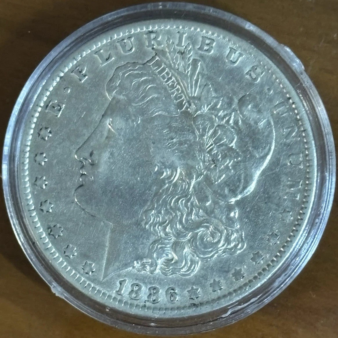 1886-O Morgan Silver Dollar Circulated 90% Silver New Orleans Mint