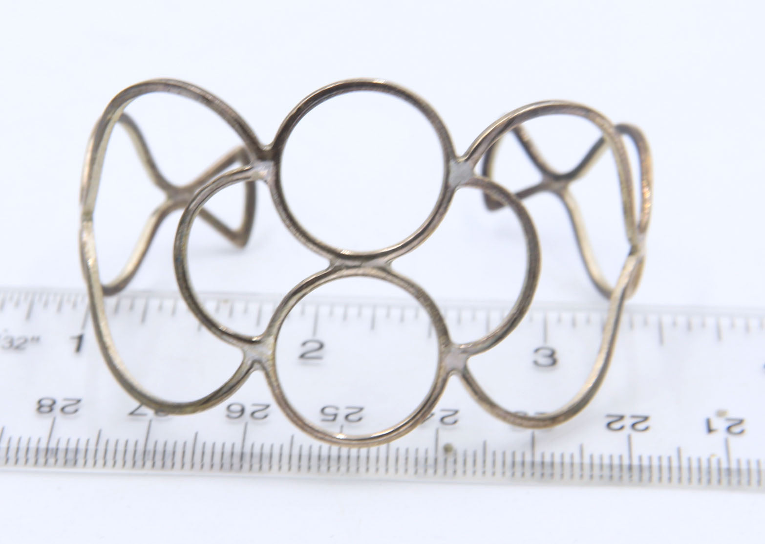 Big Group Lot of Vintage 925 Sterling Silver Cuff Bangles