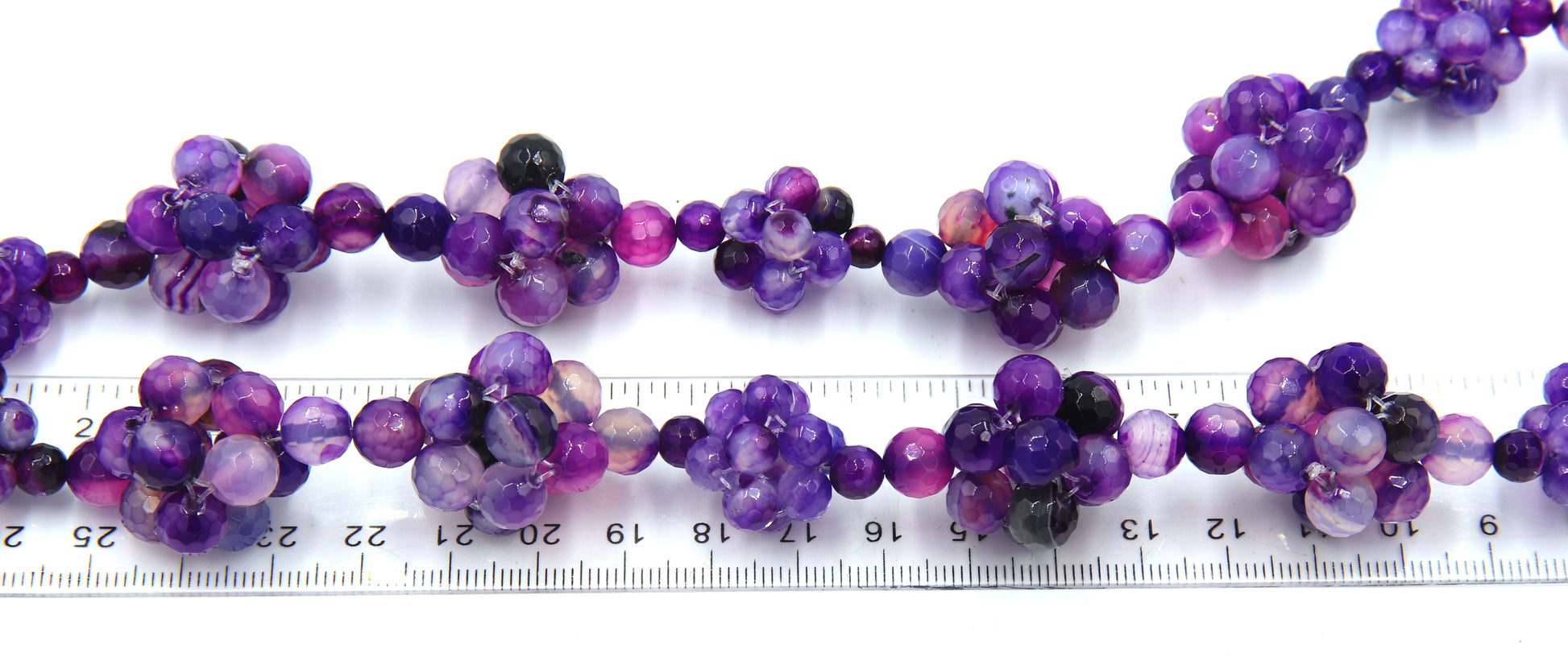 Cluster Amethyst Necklace