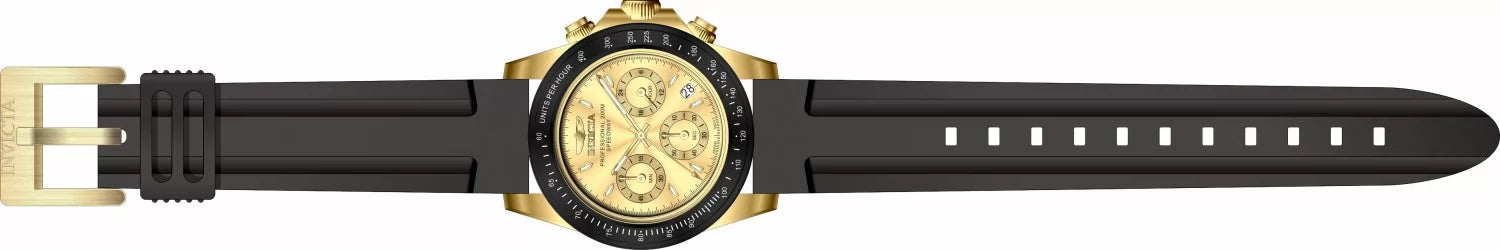 Invicta Men's Speedway Quartz VD53 Gold Dial Watch