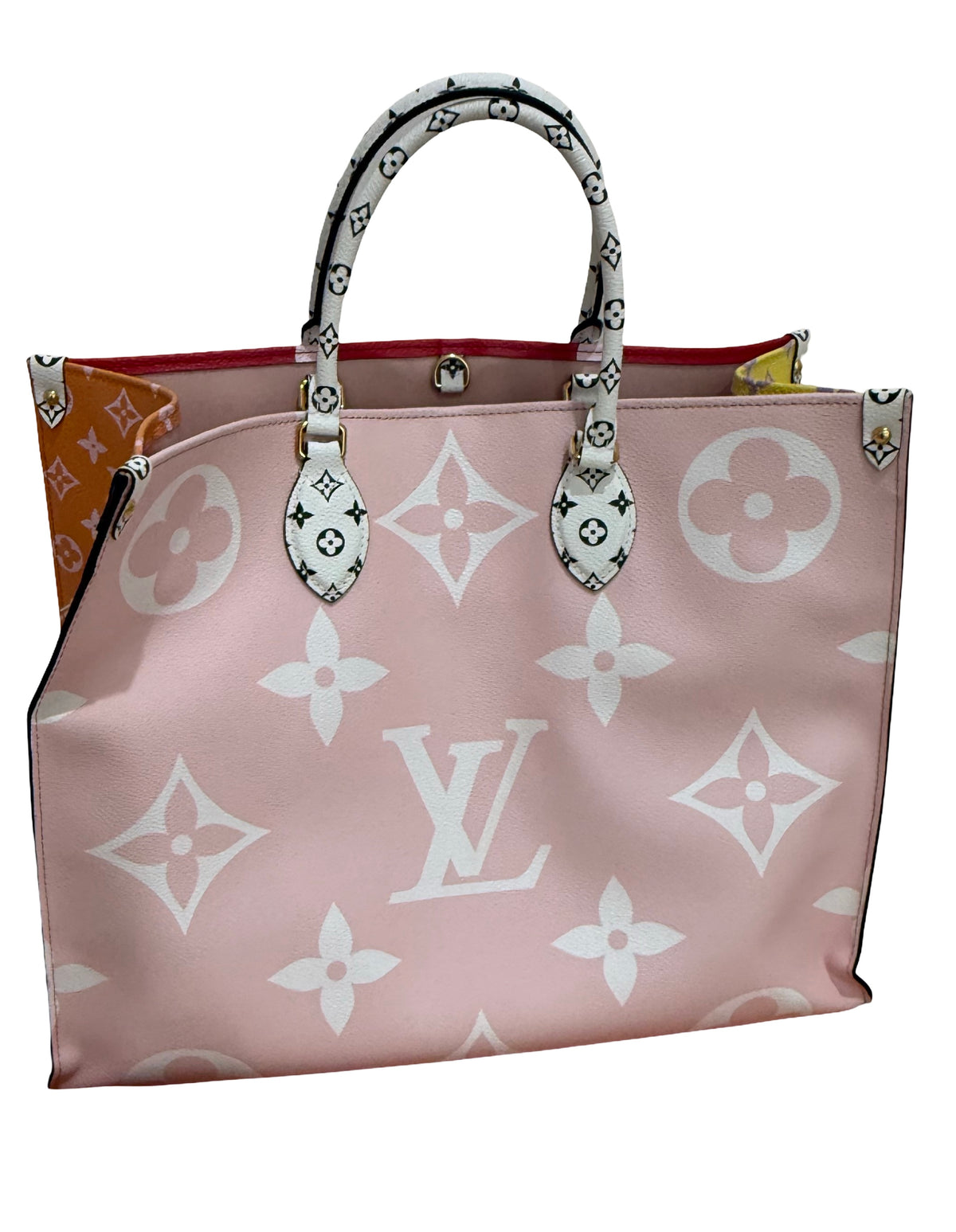 Louis Vuitton monogram on the go GM shoulder bag