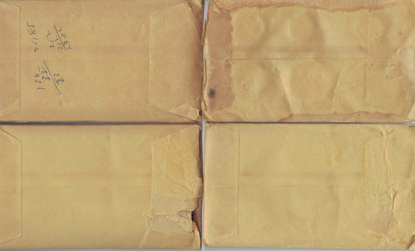 1956 Set of 4 Proof set in original envelope