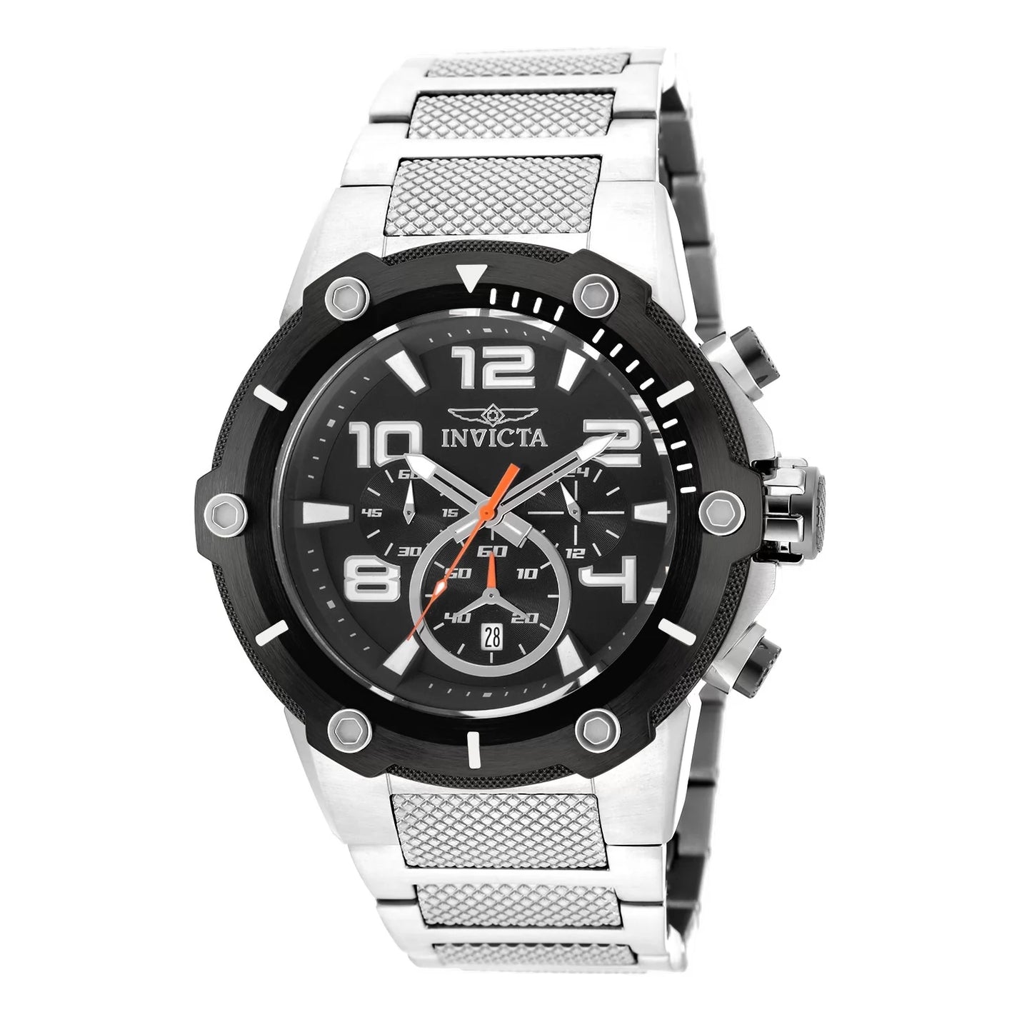 Invicta Men's Speedway Quartz Chronograph Black Dial Watch