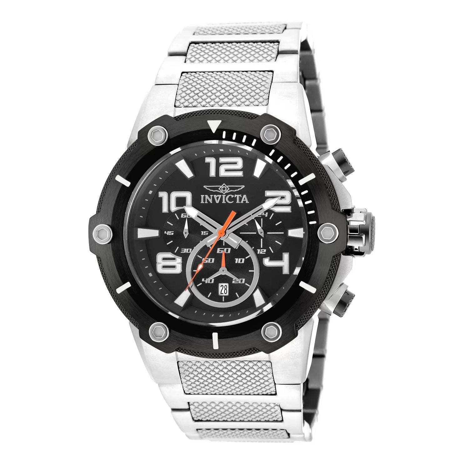 Invicta Men's Speedway Quartz Chronograph Black Dial Watch