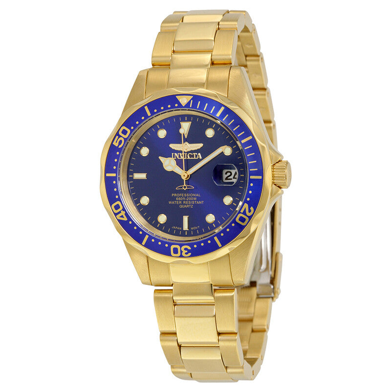 Invicta Pro Diver Blue Dial Gold-Tone Men’s Watch