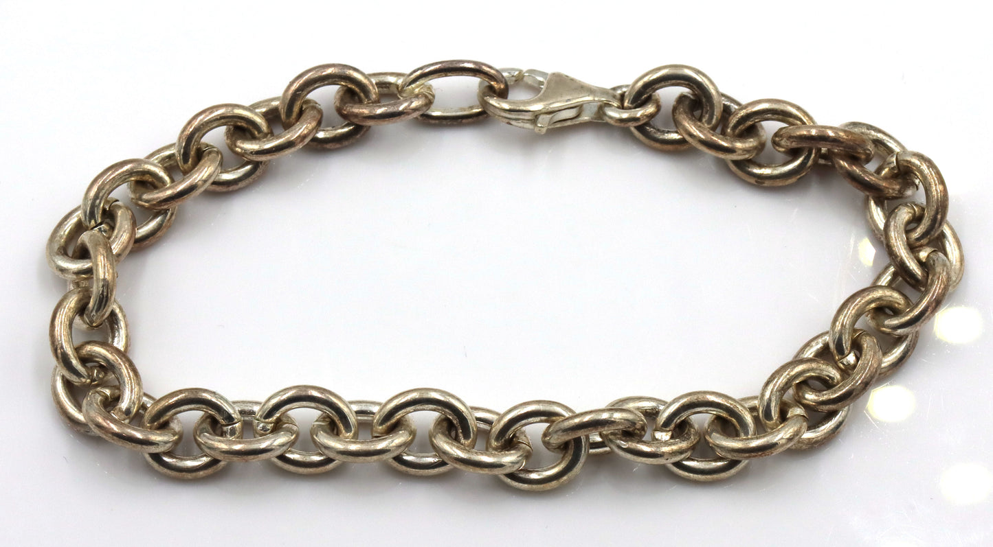 Group lot of 4 Vintage 925 sterling silver bracelets