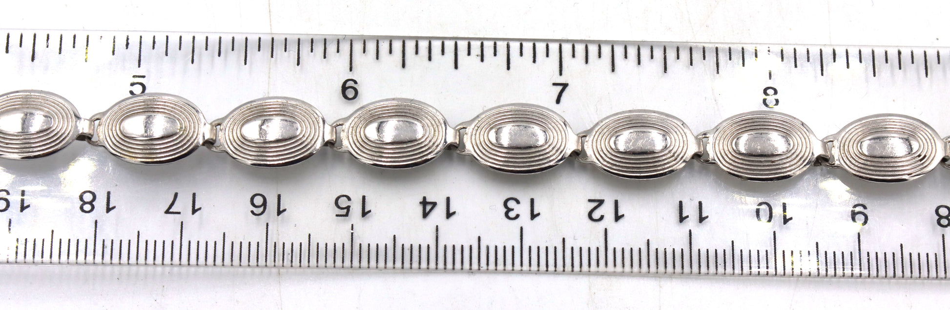 Group lot of vintage sterling silver 9 bracelets