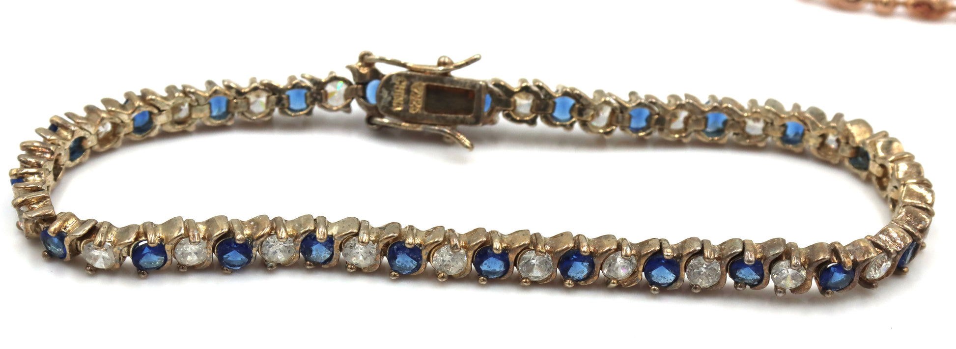 Group lot of 5 vintage 925 sterling silver bracelets