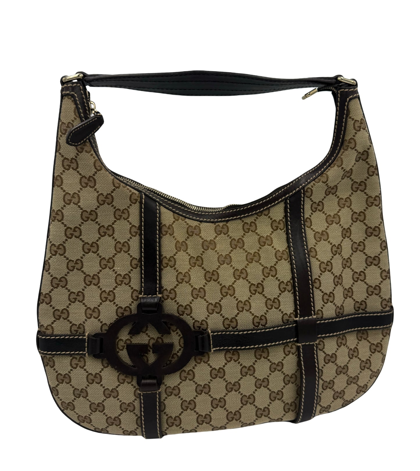 Gucci GG Canvas royal hobo bag