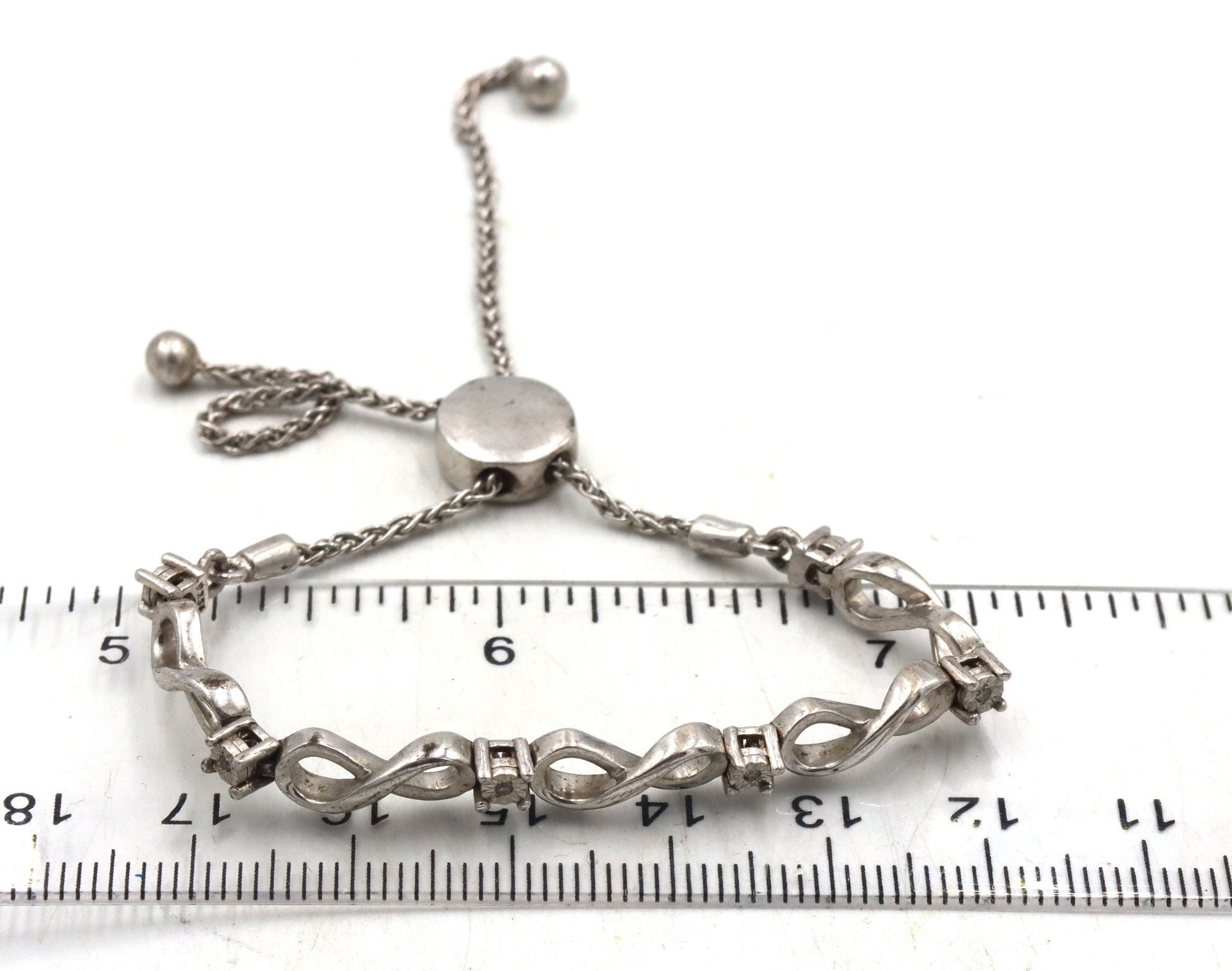 Group lot of 5 vintage 925 sterling silver bracelets