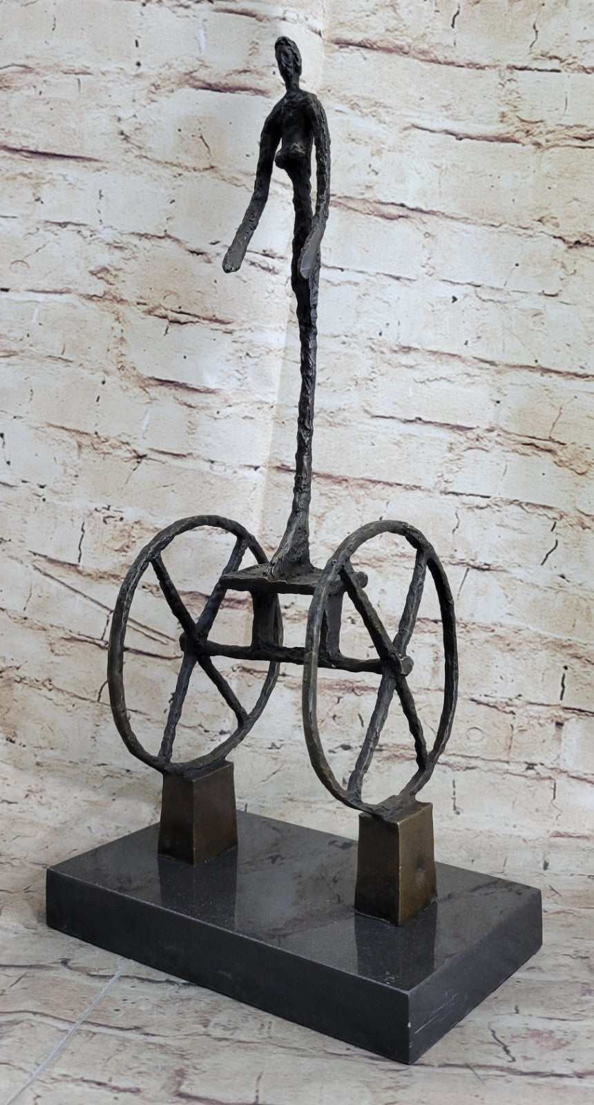 The Chariot Modern Bronze Sculpture