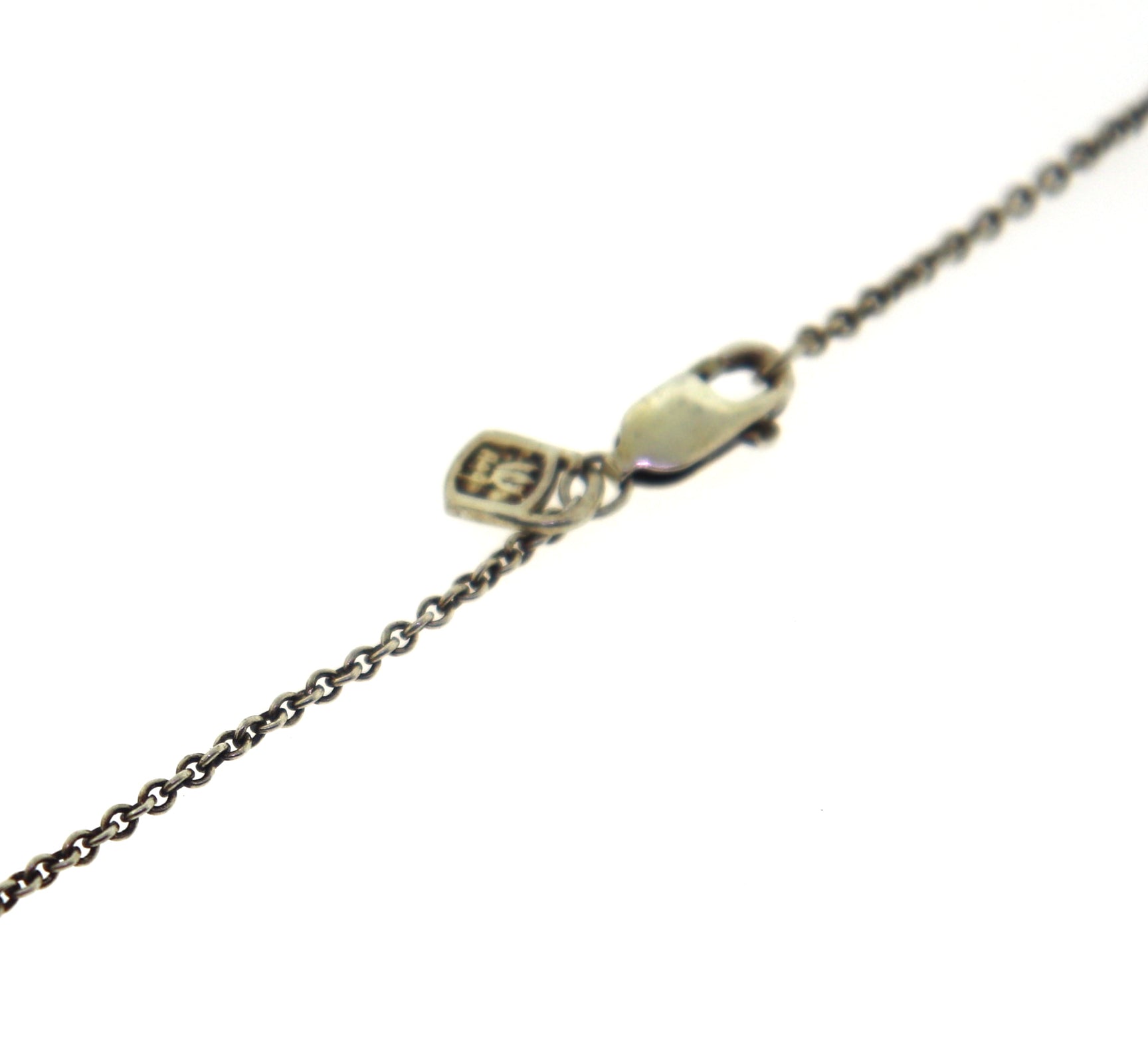 925 Sterling Silver Box Locket Necklace