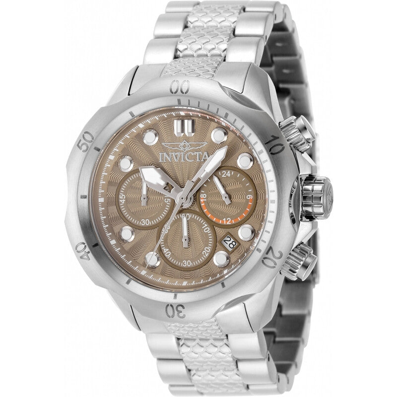 Invicta Racing Series Chronograph GMT Khaki Dial Men's Watch