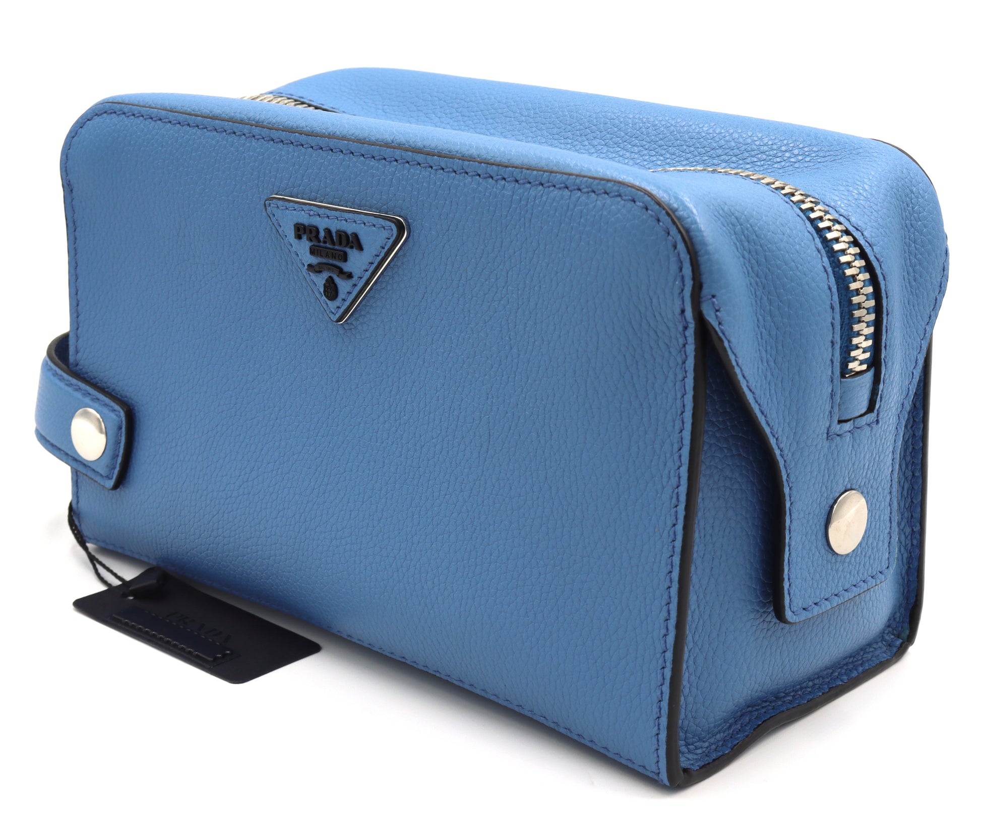 Prada Leather Wristless Bag