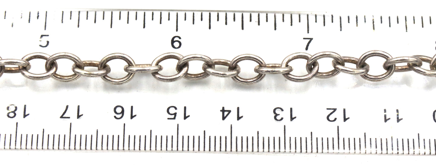 Group of 5 vintage 925 sterling silver bracelets